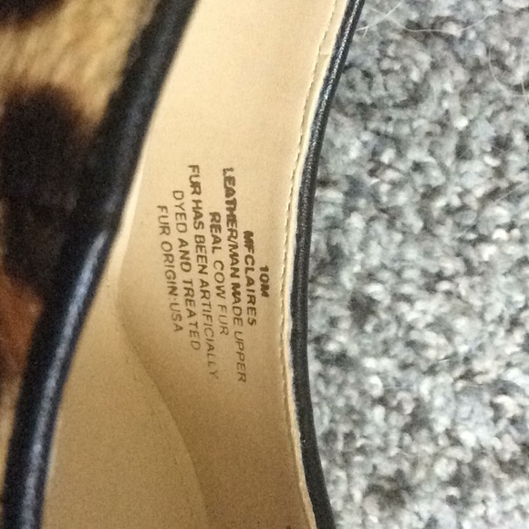 Sexy ponyhair cheetah print heels by Marc Fisher - Picture 7 of 7